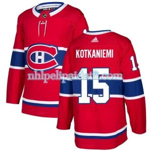 Damen Montreal Canadiens Trikot Jesperi Kotkaniemi 15 Rot Authentic